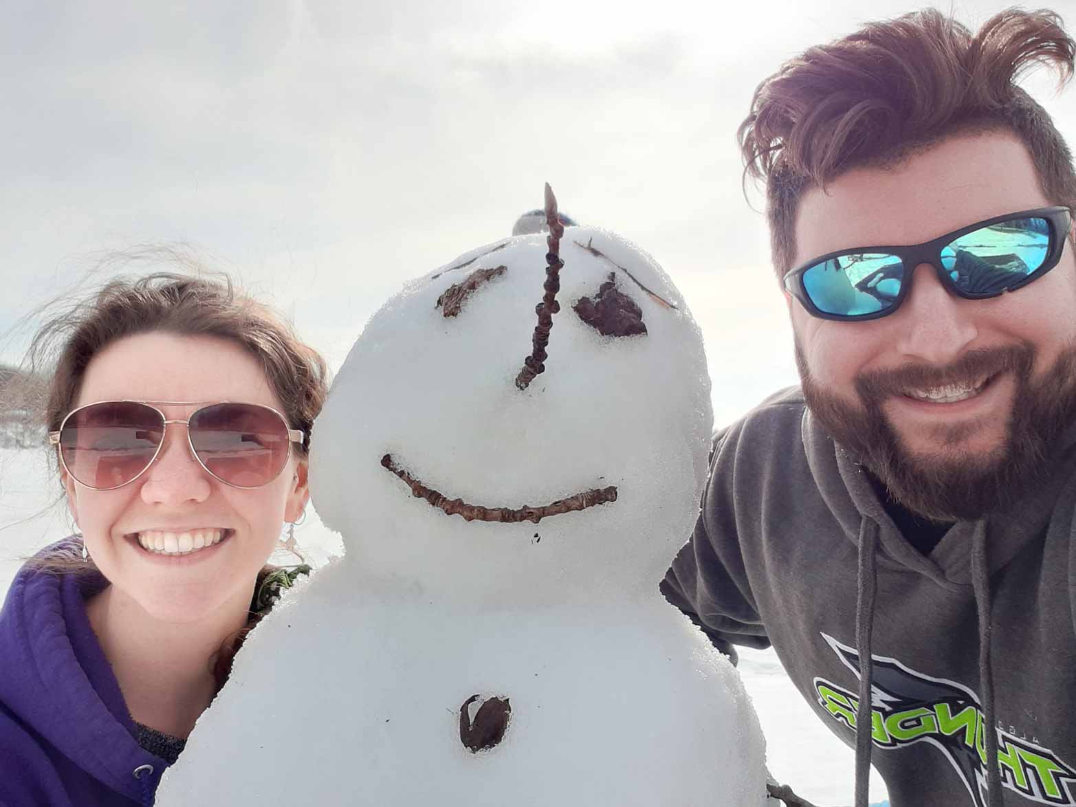 Made a friend on our first anniversary.